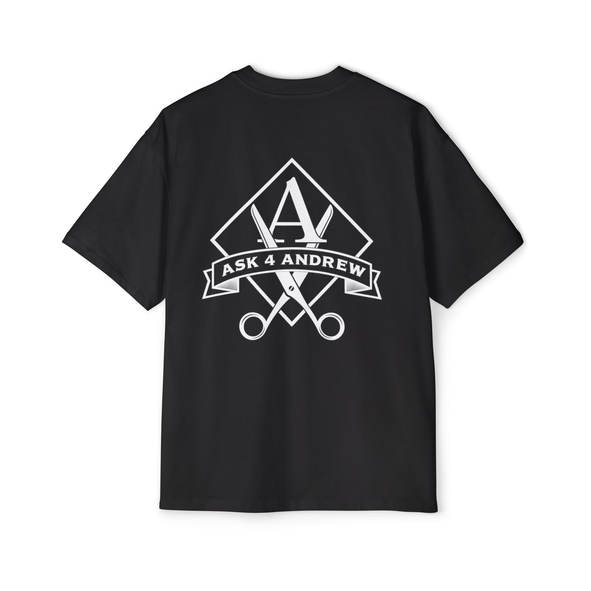 Ask4Andrew QR Code Oversized Shirt — Ask4Andrew merchandise